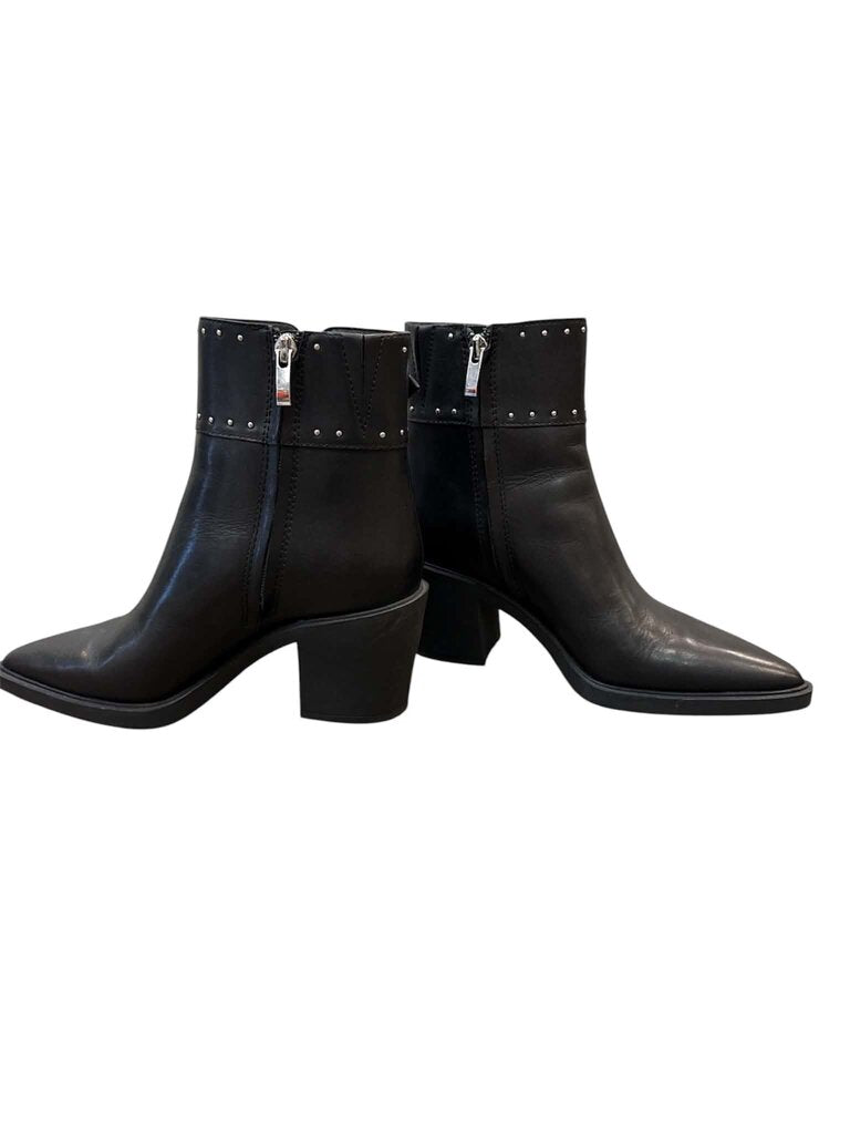 Paige Giselle Pointed Toe Studded Booties - Size 7