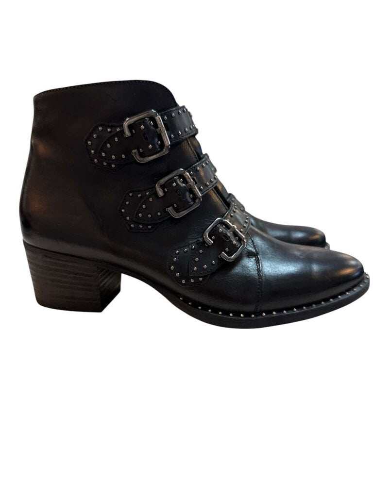 Paul Green Soho Studded Boots - Size 8