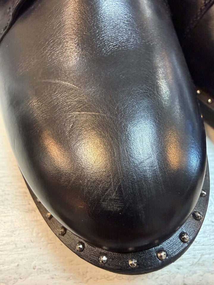 Paul Green Soho Studded Boots - Size 8
