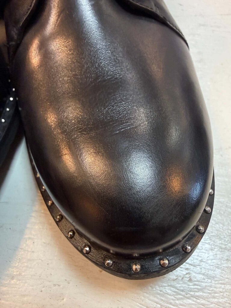 Paul Green Soho Studded Boots - Size 8