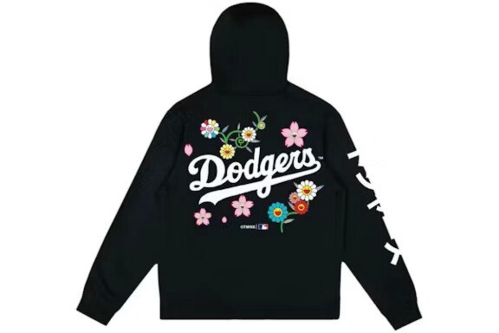 Takashi Murakami x Dodgers x Fanatics NWT Hoodie in Black - Size Small