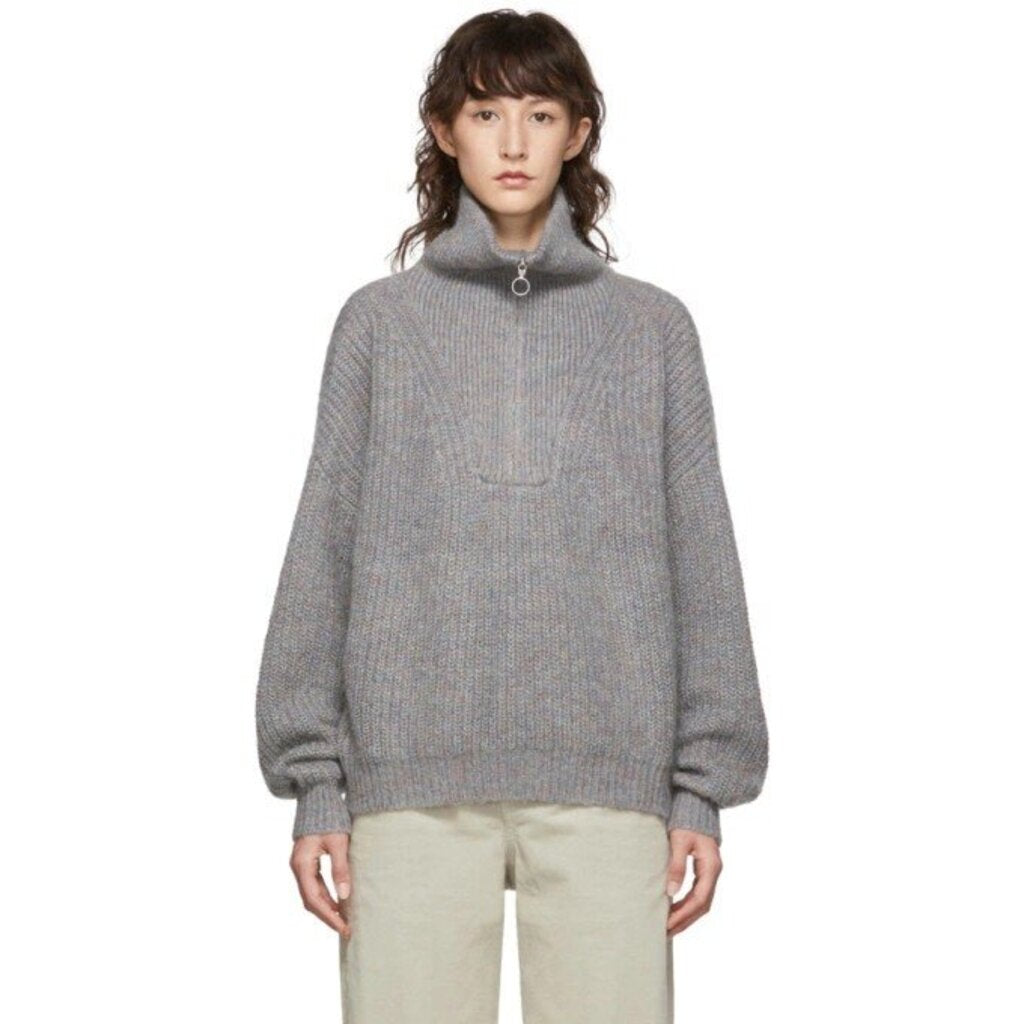 Isabel Marant NWT Etoile Myclan Sweater in Greyish Blue - Size 40 (Retails for $545)
