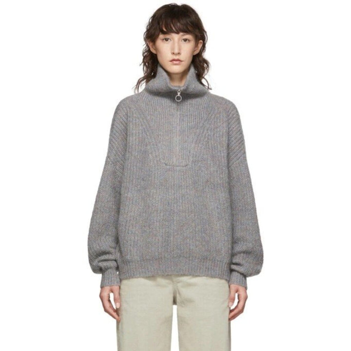 Isabel Marant NWT Etoile Myclan Sweater in Greyish Blue - Size 40 (Retails for $545)