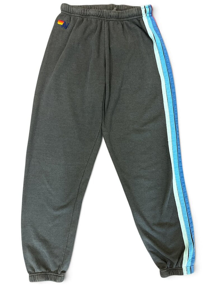 Aviator Nation Five Stripe Joggers - Size Medium