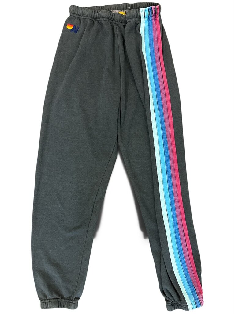 Aviator Nation Five Stripe Joggers - Size Medium