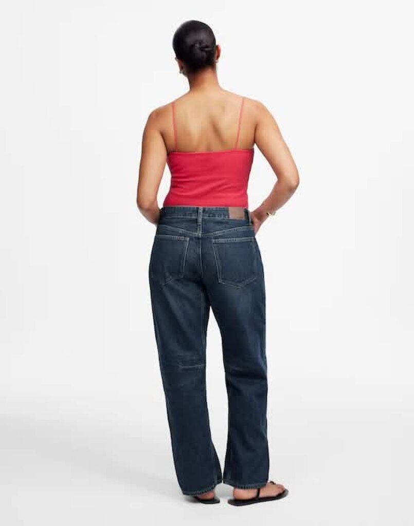 Madewell The Curvy Darted Barrel-Leg Jeans - Size 31 (Retails $148)