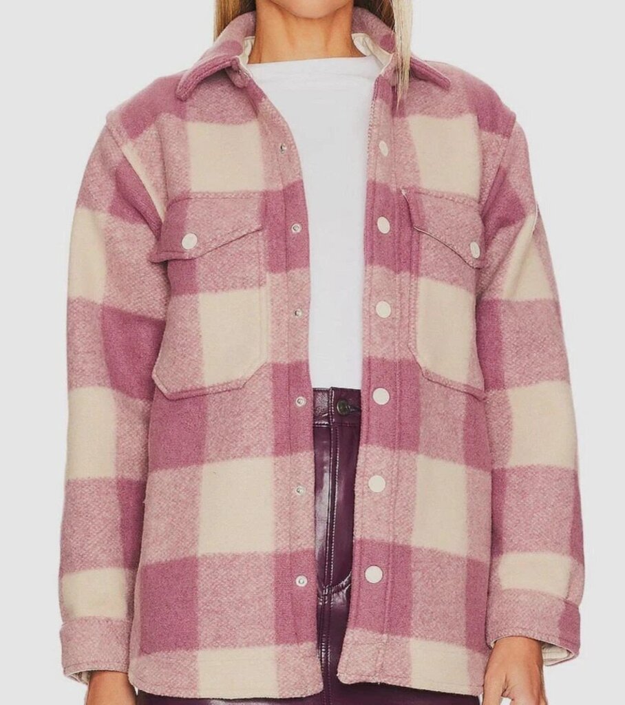 Mother The Bonfire Jacket in Some Like it Plaid - Size Large (Retails for $450)