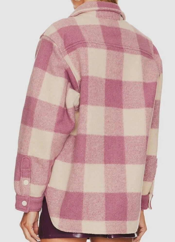 Mother The Bonfire Jacket in Some Like it Plaid - Size Large (Retails for $450)