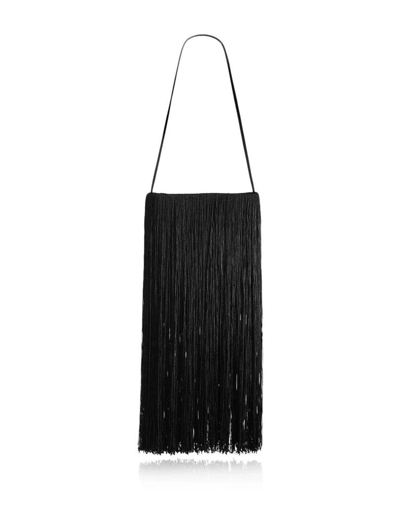 Alexander Wang Satin Fringe Handbag