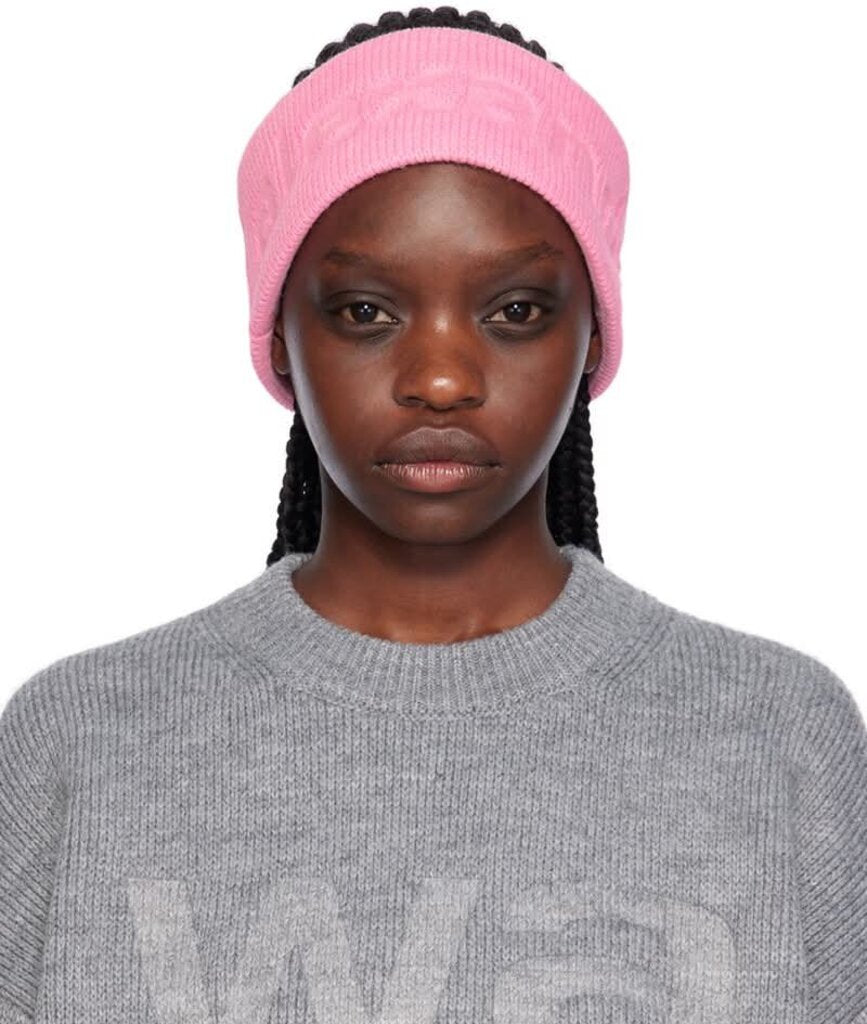 Alexander Wang NWT Logo Debossed Ribbed Knit Headband - One Size (Retails for $150)