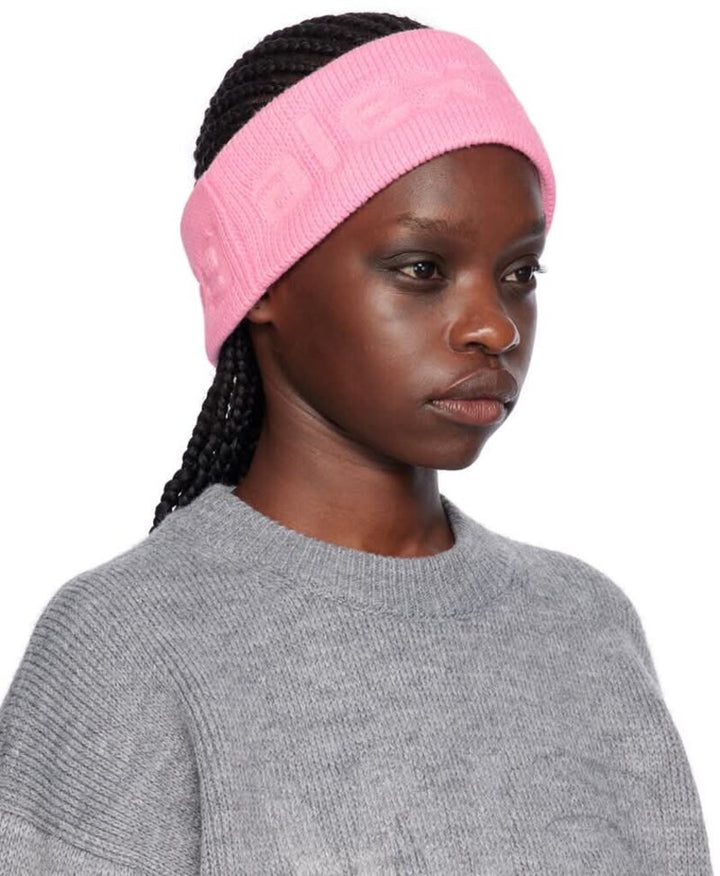 Alexander Wang NWT Logo Debossed Ribbed Knit Headband - One Size (Retails for $150)