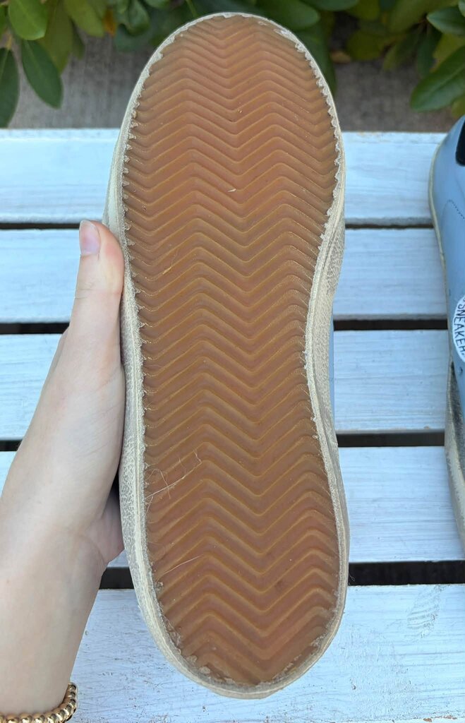Golden Goose Leather Super Star Sneakers - Size 40