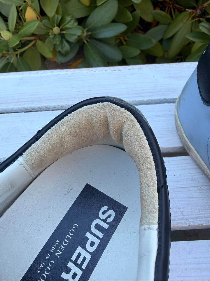 Golden Goose Leather Super Star Sneakers - Size 40