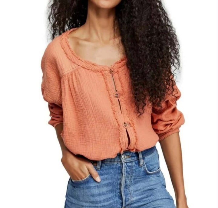 Free People Perpetual Sunset Top - Size Medium