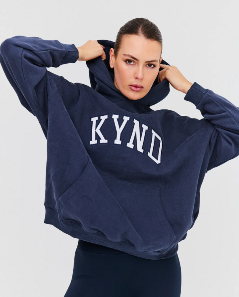 KYND NWT Oversized Varsity Hoodie - Size Large (Retails for $130)