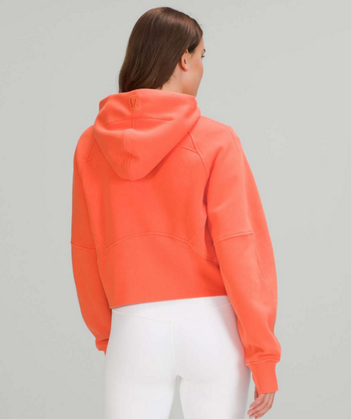 Lululemon Scuba Oversized Half-Zip Hoodie in Warm Coral - Size XL/XXL (Retails for $118)