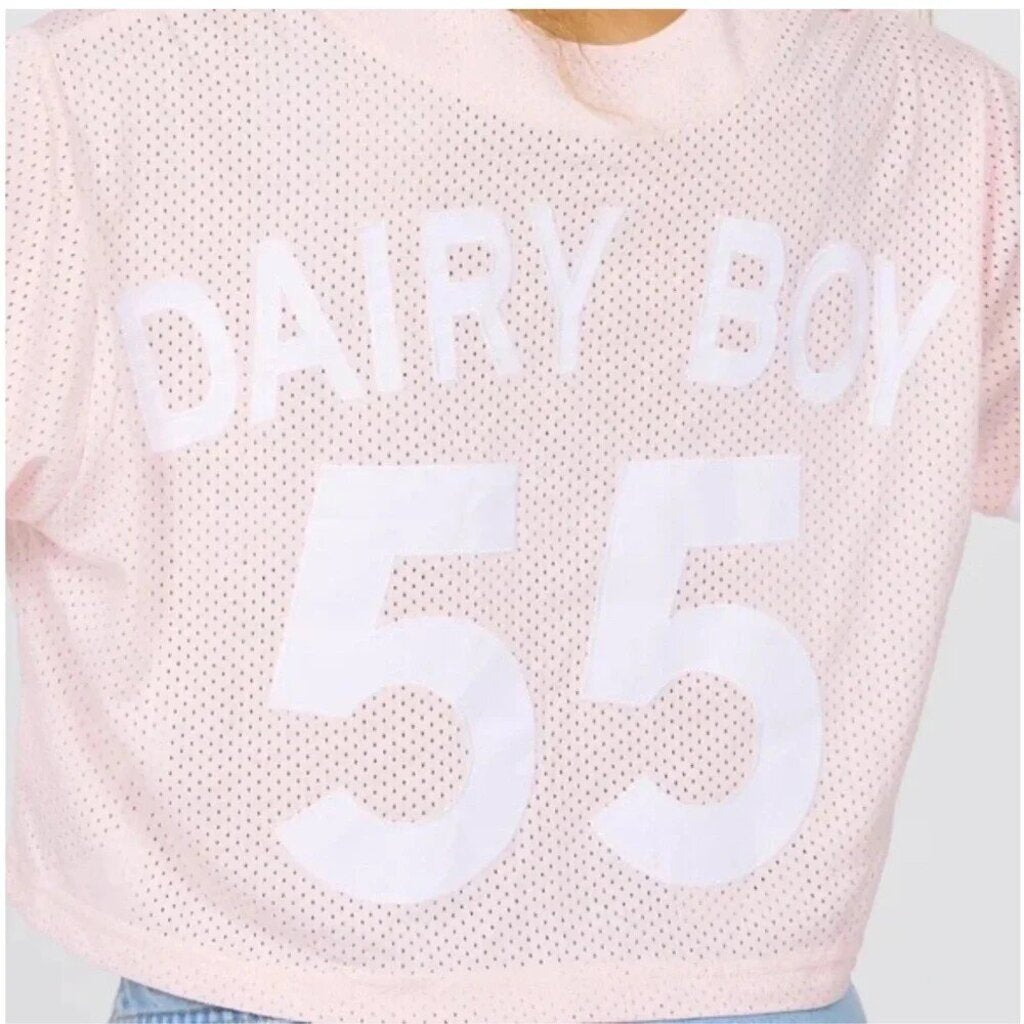 Dairy Boy NWT Homecoming Varsity Crop Jersey - Size XXL (Retails for $250)