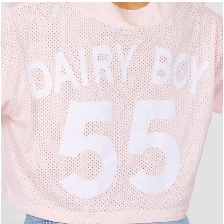 Dairy Boy NWT Homecoming Varsity Crop Jersey - Size XXL (Retails for $250)