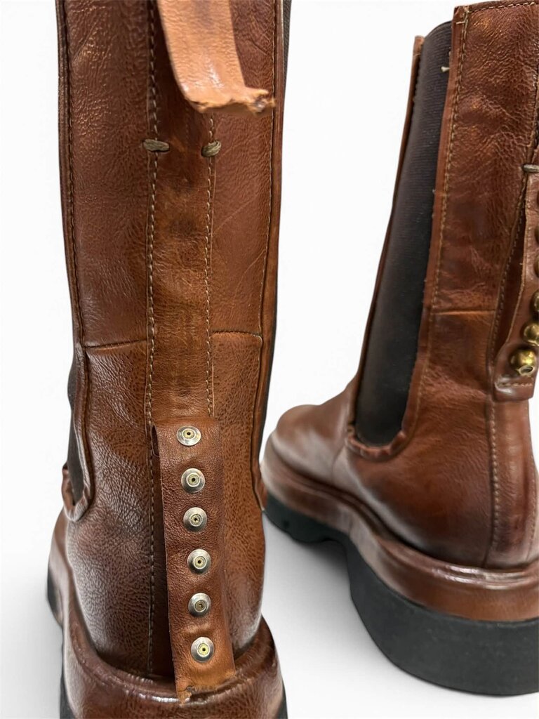 A.S. 98 x Free People Vinny Chelsea Studded Boots - Size 38