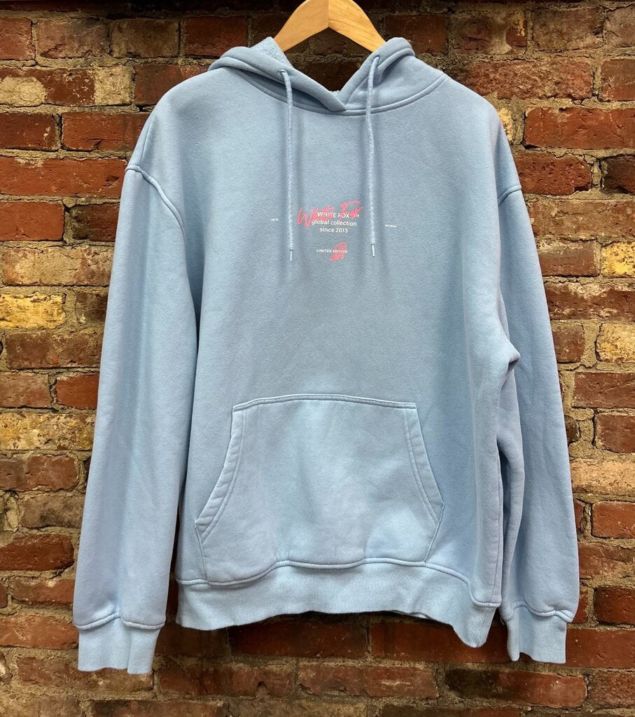 White Fox Hoodie - Size L/XL