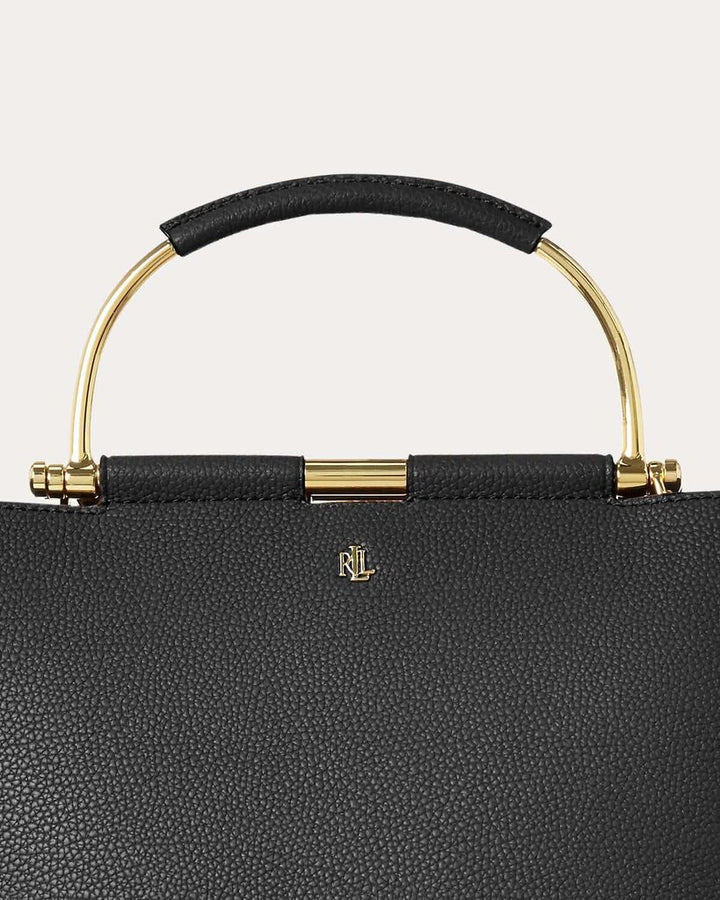 Ralph Lauren Pebbled Leather Leyton Tote