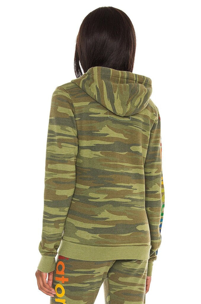Aviator Nation NWT Camo Zip Up Hoodie - Size Small