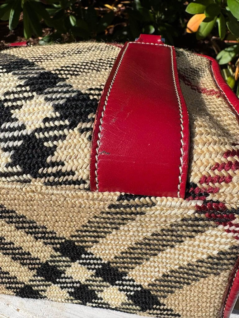 Burberry Blue Label Boston Woven Tote