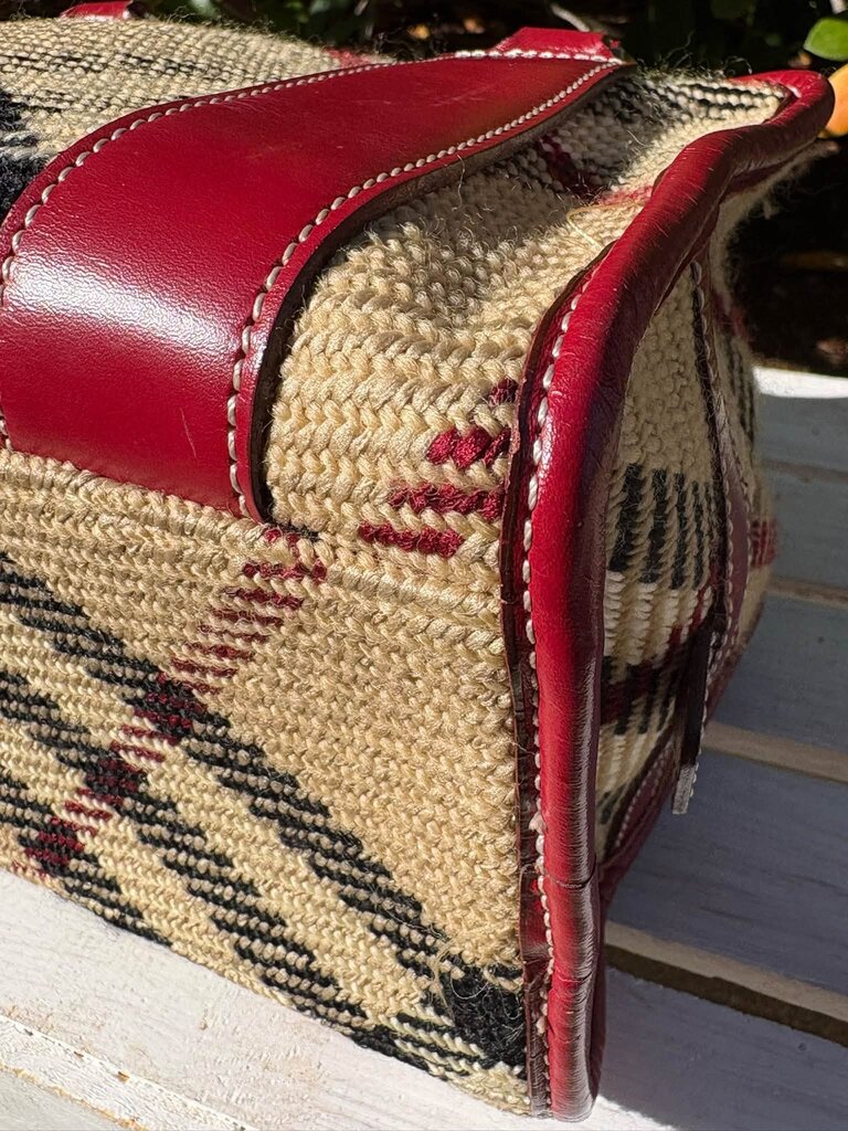 Burberry Blue Label Boston Woven Tote
