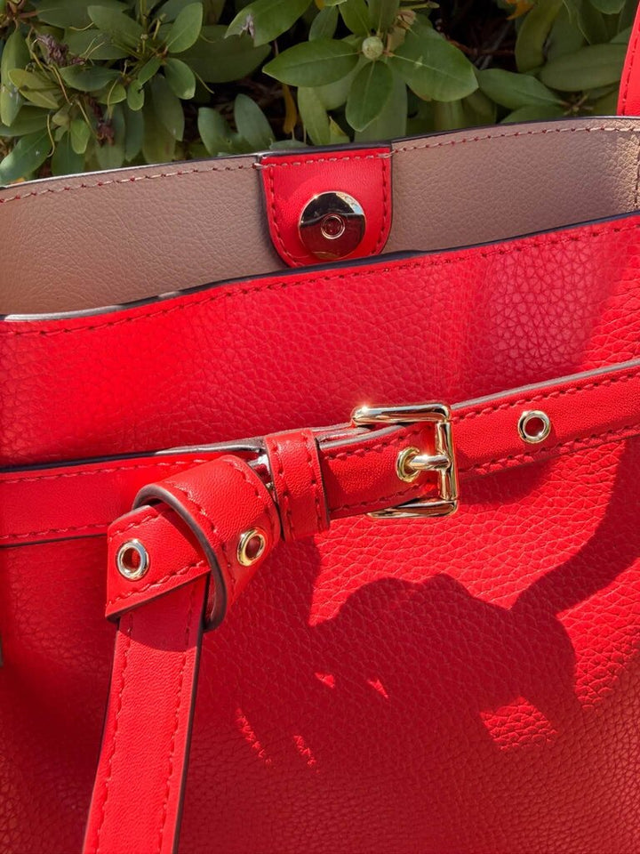 Michael Kors Emilia Large Pebbled Leather Tote Bag