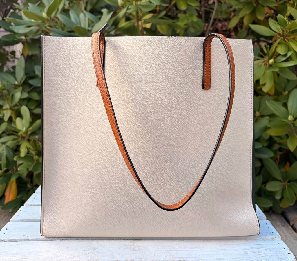 Marc Jacobs Grind Colorblock Leather Tote Bag