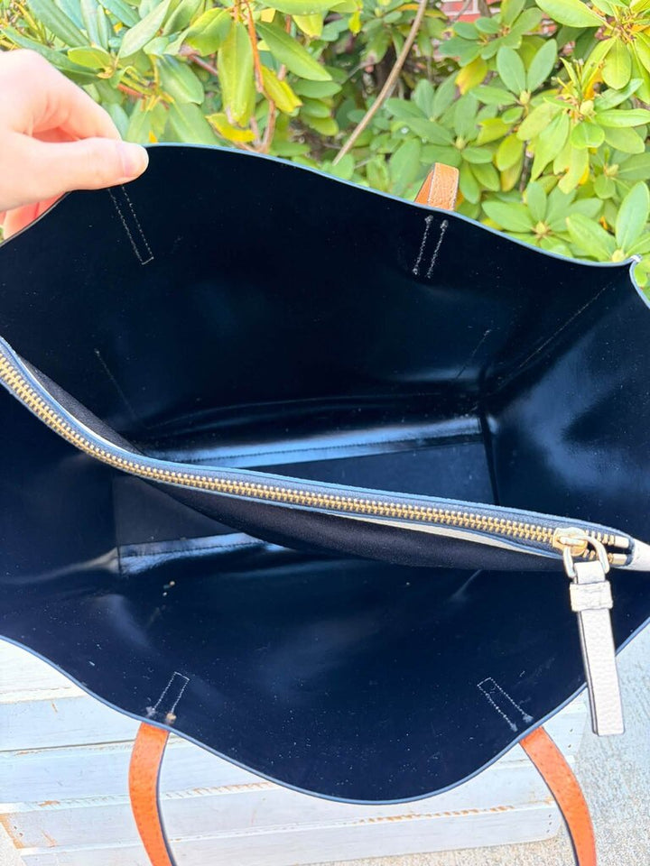 Marc Jacobs Grind Colorblock Leather Tote Bag