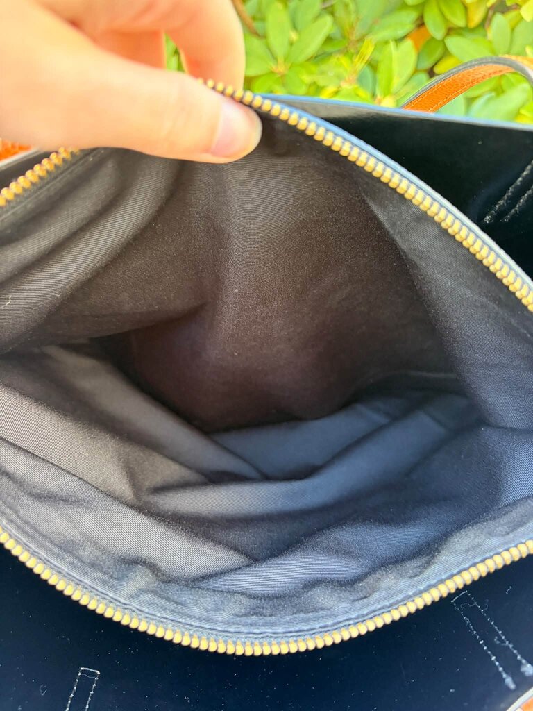 Marc Jacobs Grind Colorblock Leather Tote Bag