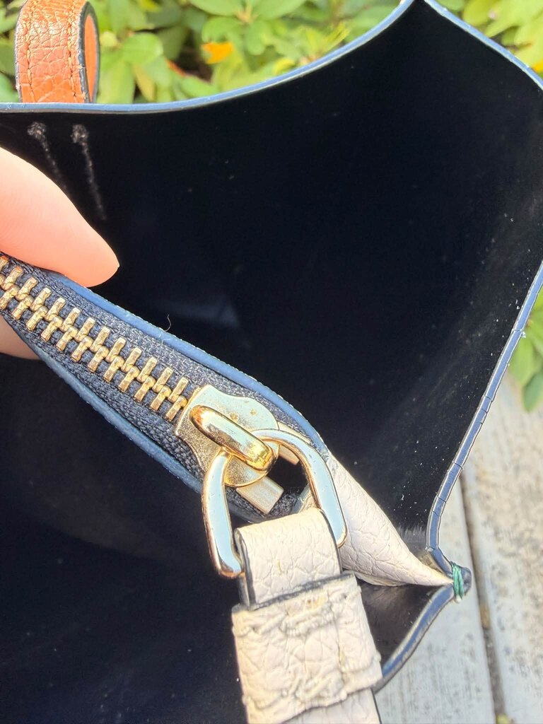Marc Jacobs Grind Colorblock Leather Tote Bag