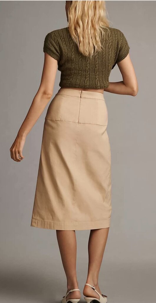 Anthropologie Toledo Side-Slit Pencil Skirt - Size 8