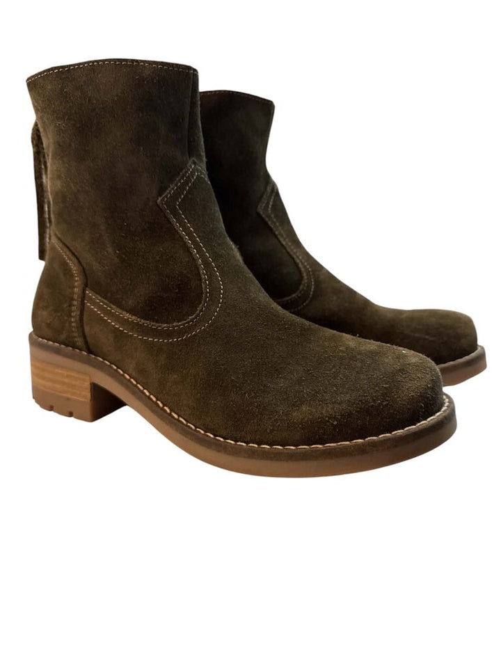 Antonis De Faria Suede Boots - Size 7.5