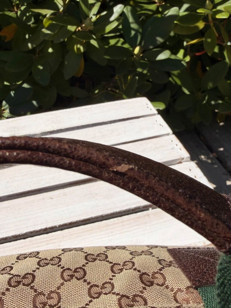 Gucci GG Canvas Web Vertical Tote