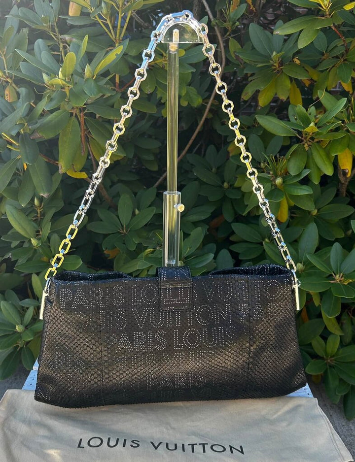 Louis Vuitton Limited Edition Python Perfore Lutece Bag