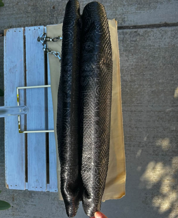 Louis Vuitton Limited Edition Python Perfore Lutece Bag
