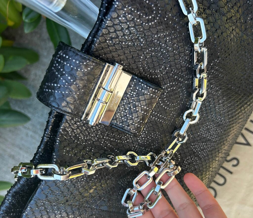 Louis Vuitton Limited Edition Python Perfore Lutece Bag