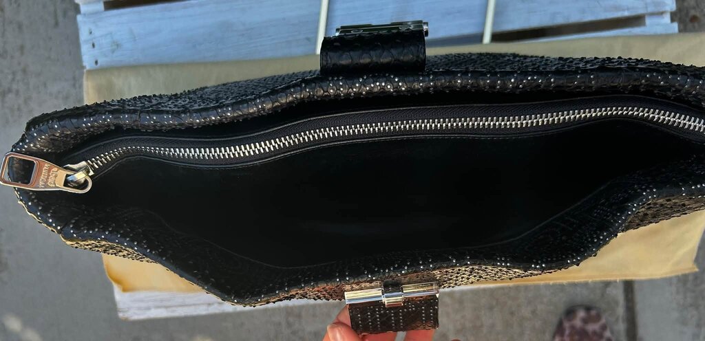 Louis Vuitton Limited Edition Python Perfore Lutece Bag