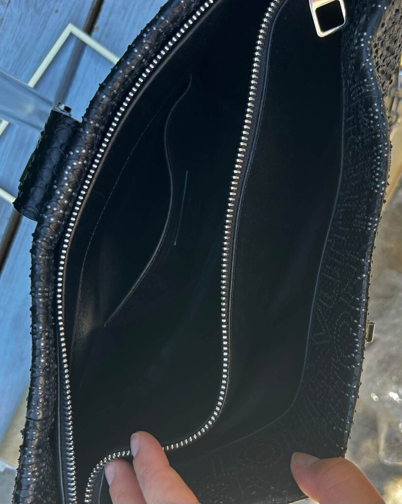 Louis Vuitton Limited Edition Python Perfore Lutece Bag