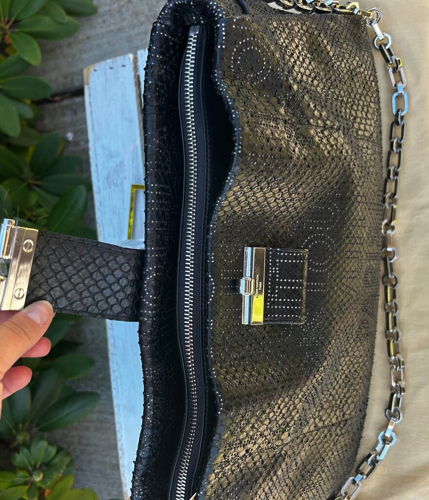 Louis Vuitton Limited Edition Python Perfore Lutece Bag