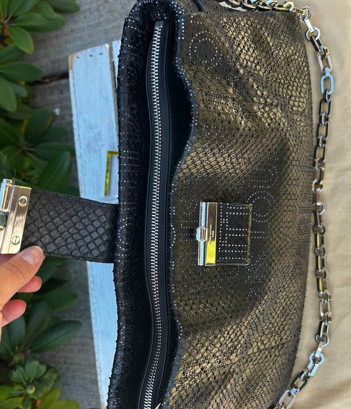 Louis Vuitton Limited Edition Python Perfore Lutece Bag