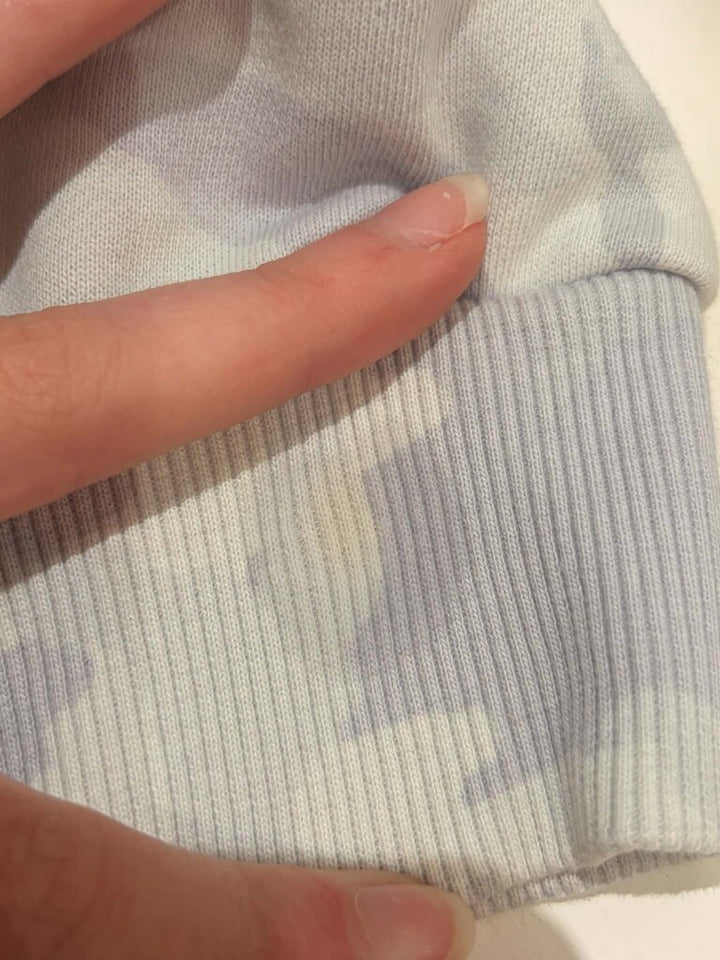 Lululemon Perfectly Oversized Crew In Incognito Camo Alpine White Multi - Size Small (Retails for $108)