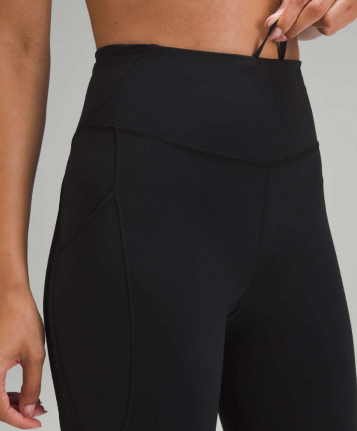 Lululemon Fast And Free High Rise Tight 25" *Pockets - Size 12 (Retails for $128)