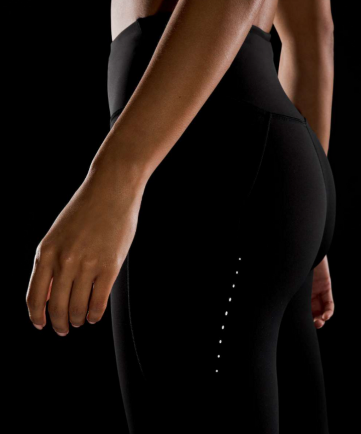 Lululemon Fast And Free High Rise Tight 25" *Pockets - Size 12 (Retails for $128)