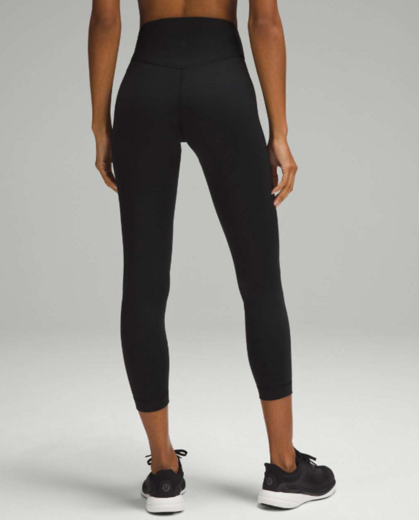 Lululemon Wunder Under Smooth Cover High Rise Tight 25" - Size 12 (Retails for $98)