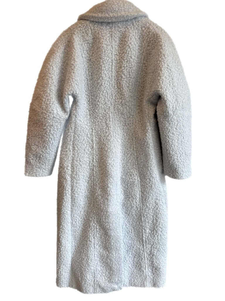 Maeve Tailed Boucle Long Coat NWT - Size XS
