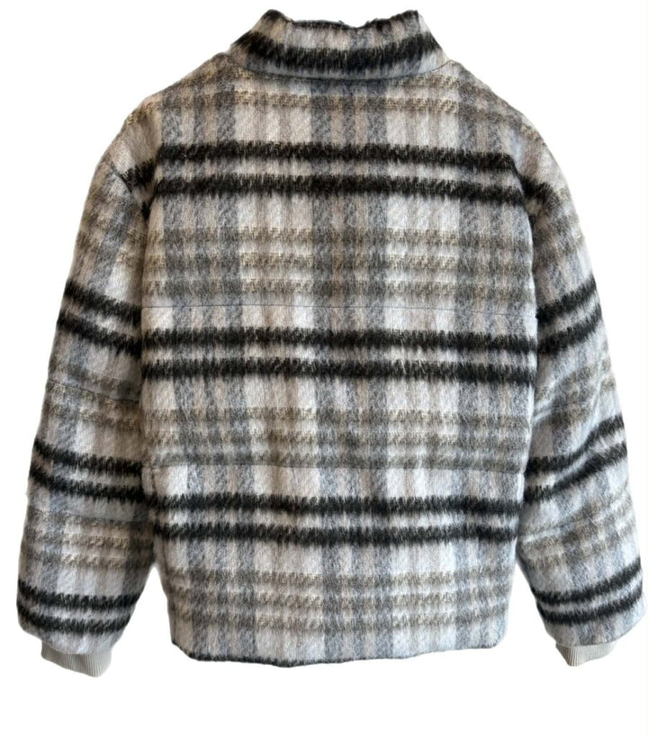 Anthropologie Central Park West Brushed Zip-Up Jacket - Size Large
