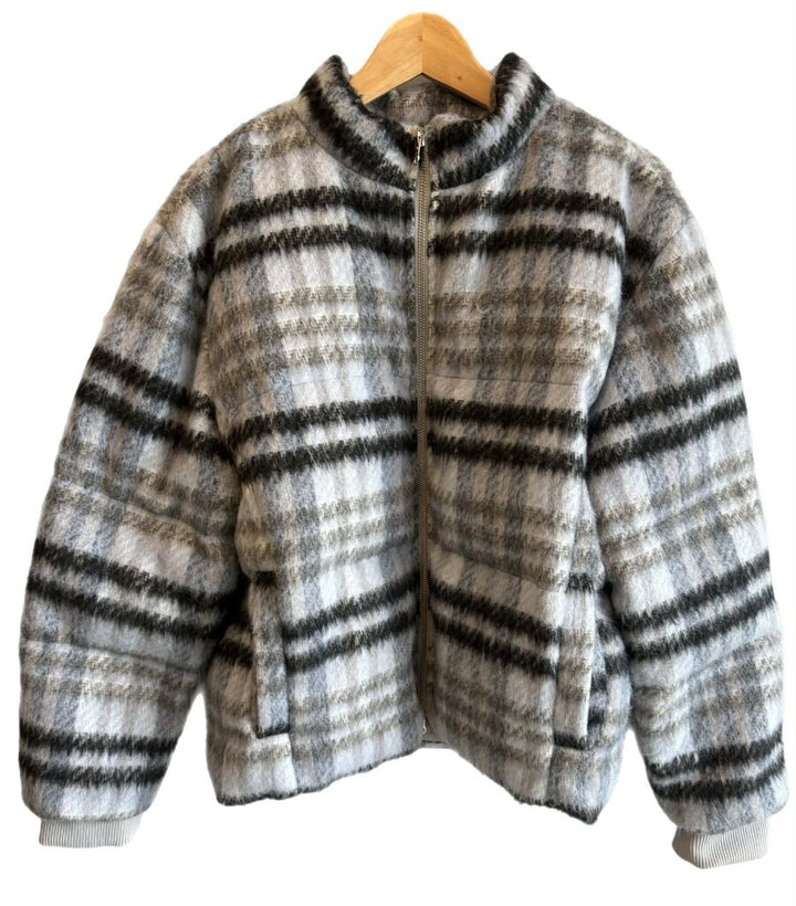 Anthropologie Central Park West Brushed Zip-Up Jacket - Size Large